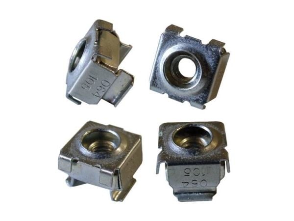 Hammond Electronics 1421CNM20 festemutter stål sølv 20 stk