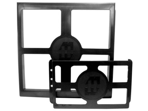 Hammond Electronics PKT66 dokumenthållare ABS svart (L x B x H) 0,75 x 6 x 6 mm 1 st