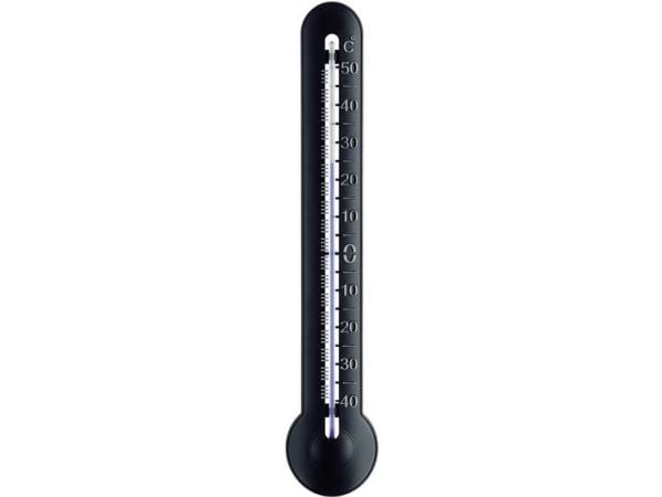 TFA-Dostmann 12.3048, Elektronisk väderstation, Inomhus / utomhus, Svart, Plast, Vägg, °C