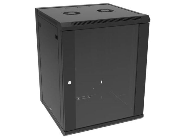 Hammond Electronics RB-FW6 19" installasjonskabinett 371 x 599 x 599 stål sort (1 stk)