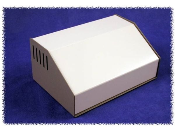 Hammond Electronics 519-0910 Skrivebordsskap (L x B x H) 150 x 218 x 100 mm Stålgrå 1 stk Hammond Electronics 519-0910 Skrivebordsskap (L x B x H) 150 x 218 x 100 mm Stålgrå 1 stk