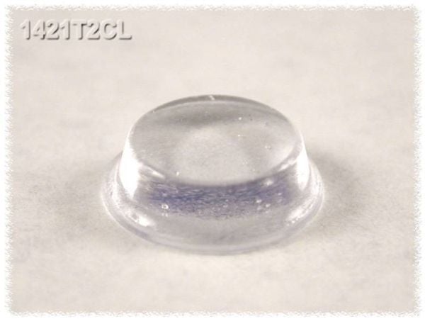 Hammond Electronics 1421T2CL Alustan jalka Itseliimautuva, pyöreä Luonne (Ø x K) 12,7 mm x 3,5 mm 24 kpl