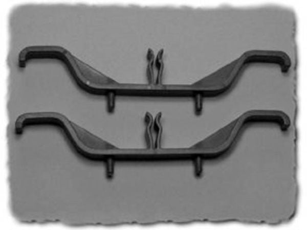 Hammond Electronics M3784-7001 Asennusjalat kokoontaitettavat Polyamidi Musta (L x S x K) 48 x 20 x 30 mm 2 kpl 2 kpl