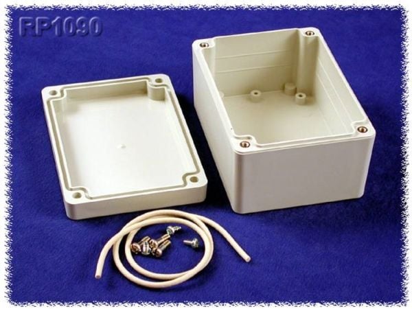 Hammond Electronics RP1090 Universalskap 105 x 75 x 55 Polykarbonat Grå 1 stk