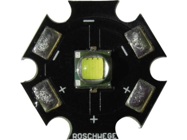 Roschwege HighPower-LED Cool white 10 W 280 lm 3,1 V 1500 mA