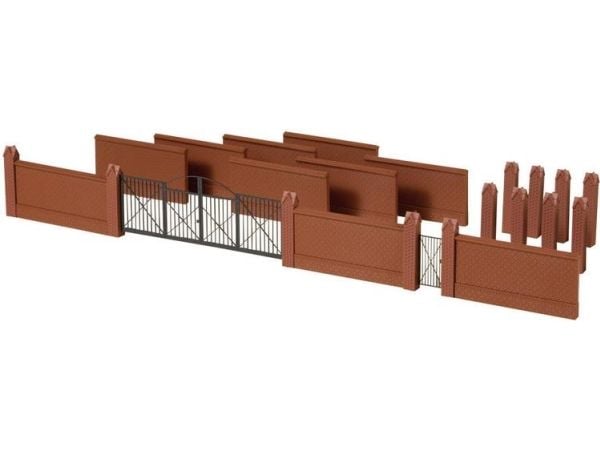 Auhagen 41622, HO (1:87), Sort, Rød