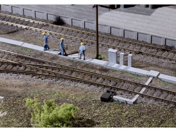 Auhagen 41620, HO (1:87), Grå