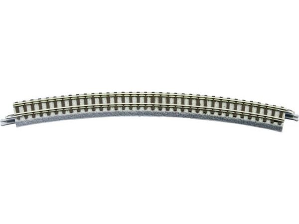 7297015 Z Rokuhan spor (med ballast) bøyespor 30° 270 mm 6 stk
