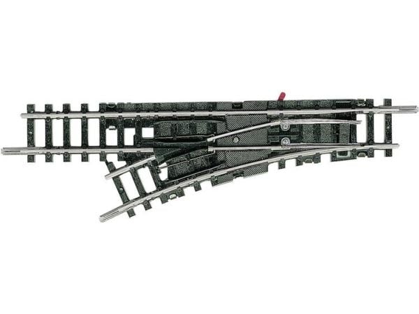 T14951 N Minitrix sporskinne, venstre 194,6 mm, 24°