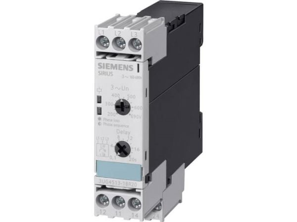 Siemens 3UG4511-1BP20, Sort, Grå, 50/60 Hz, 138 g, 99 mm, 107 mm, 29 mm, 99 mm, 107 mm, 29 mm