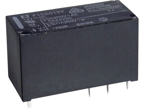 Takamisawa FTR-F1 CD 024 printrelé 24 V/DC 5 A, 2 x omkobler, 1 stk