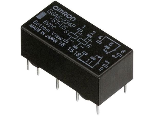 Omron G6AK-274P-ST-US printrelé 24 V/DC 2 A, 2 x bryter