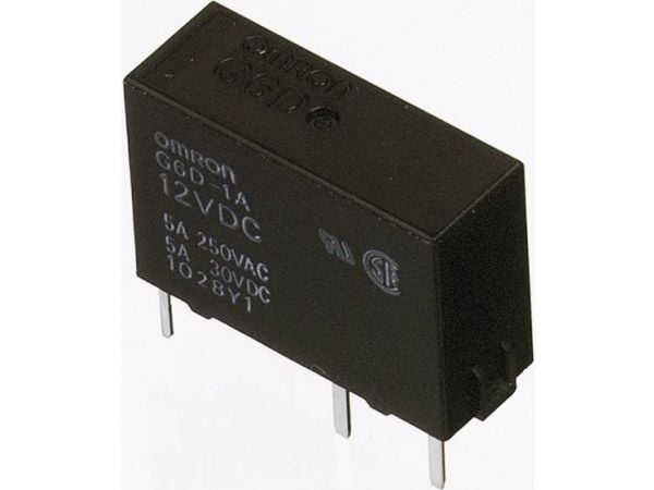 Omron G6D-1A-ASI 24DC Tulostusrele 24 V/DC 5 A 1 x rajakytkin 1 kpl 1 kpl