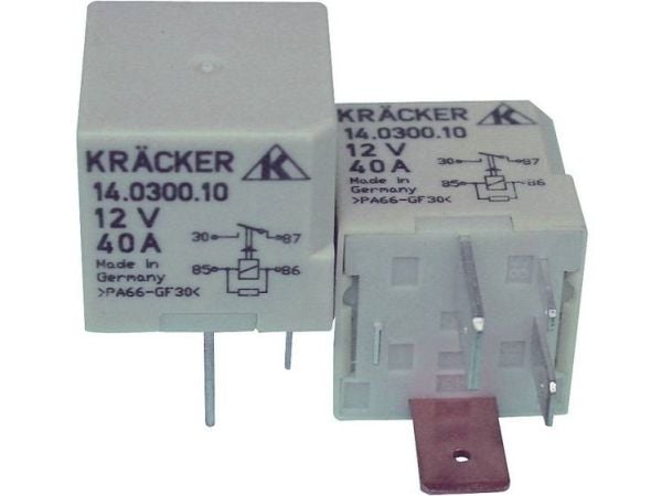 Kräcker 14.0300.10 kjøretøysrelé 12 V/DC 70 A 1 x sluttkontakt