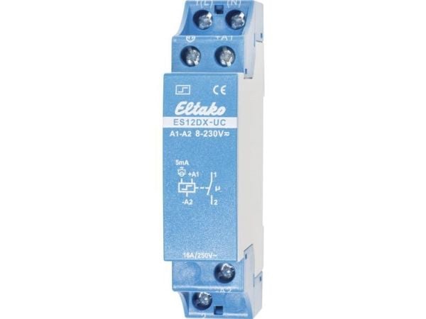 Eltako ES12DX-UC, Sininen, Valkoinen, 1000 V, 250 V, 10 - 230 V, -20 - 50 °C