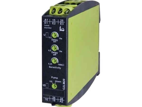 tele 2390200 G2LM20 Gamma Level Monitoring Relay, Conductive Liquids Level control of conductive liquids