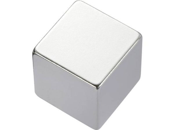 Conrad Components 505949 permanentmagnet terning (L x B x H) 10 x 10 x 10 mm N45 1,33 - 1,37 T grense-/maks. temperatur 80 °C