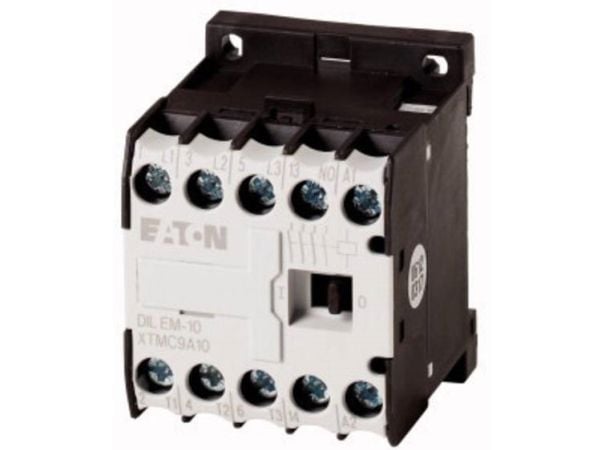 Eaton DILEM-10-G(24VDC), Kontaktor, Sort, Grå, Vekselstrøm, 45 mm, 52 mm, 58 mm