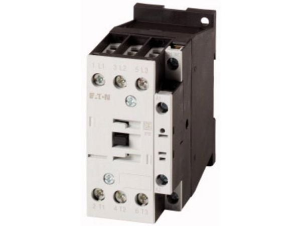 Eaton DILM17-01(RDC24), Kontaktori, Musta, Valkoinen, IP00, 56 mm, 85 mm