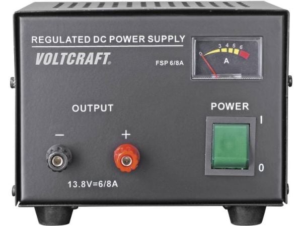 Voltcraft laboratorioteholähde, kiinteä jännite FSP-1136 13,8 - 13,8 V/DC 6 - 6 A 85 W 1 x (FSP-1136)