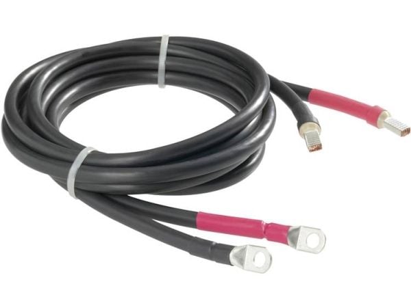 VOLTCRAFT Kabelsats 3,00 m 35 mm² 511216 Passar modell (frekvensomformare):Voltcraft NPI-2000 W , Voltcraft SW-1200 12V , Voltcraft SWD-2000/24