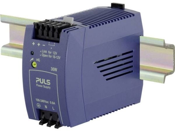 PULS MiniLine ML30.102 Strømforsyning til DIN-skinne (DIN-kisko) 12 V/DC 2,5 A 30 W Antal udgange:1 x Indhold 1 stk