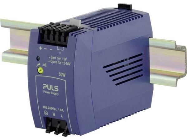 PULS MiniLine ML50.102 Strømforsyning til DIN-skinne (DIN-kisko) 12 V/DC 4.2 A 50 W Antal udgange:1 x Indhold 1 stk