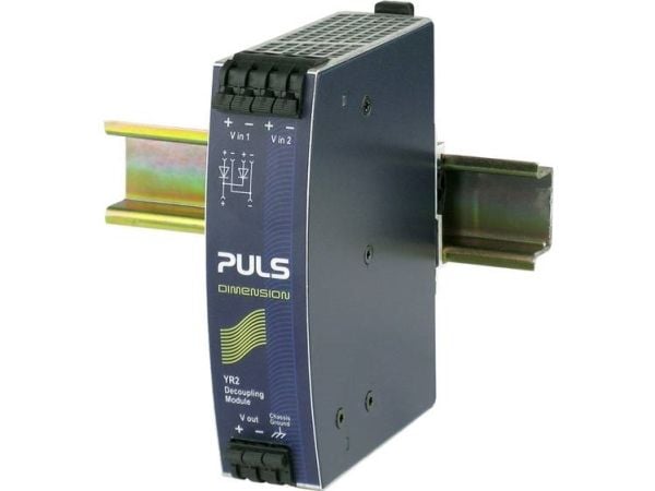 PULS YR2.DIODE DIN-kiskoon asennettava redundanssimoduuli 20 A Lähtöjen lukumäärä: 1 x