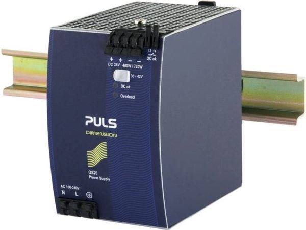 PULS DIMENSION QS20.361 Strømforsyning till DIN-skinne (DIN-skena) 36 V/DC 13 A 480 W 1 x