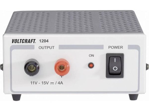 Voltcraft laboratorie strømforsyning med fast spenning FSP 1204 11-15 V/DC 4-4 A 60 W 1 x (FSP 1204)