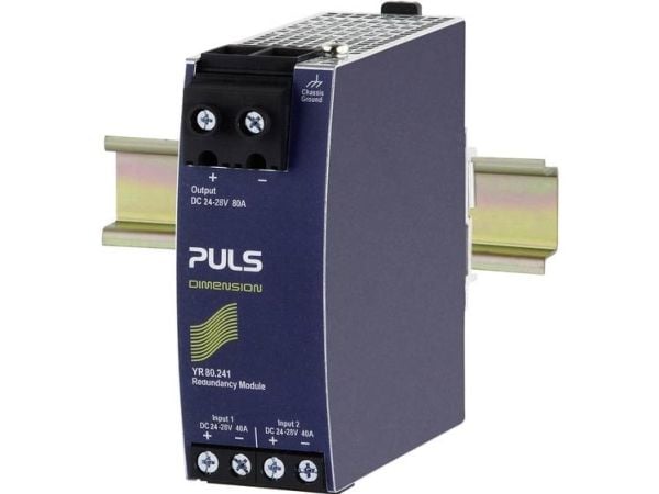 PULS YR80.241 redundansmodul för DIN-skena 80 A, antal utgångar: 1 x (1 x ...)