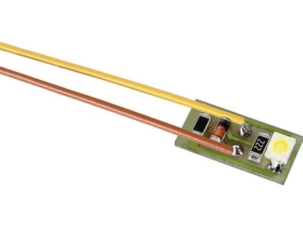 Viessmann Modelltechnik 6006 innendørsbelysning med LED for bygninger, varm hvit, 1 stk