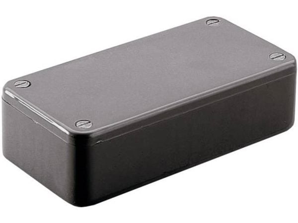 Hammond Electronics 1591BBK Euro-kabinett 112 x 62 x 31 ABS svart, 1 stk