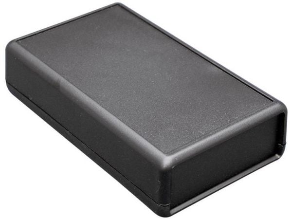 Hammond Electronics 1593QBK handkabinett 112 x 66 x 28 ABS svart, 1 st Hammond Electronics 1593QBK handkabinett 112 x 66 x 28 ABS svart, 1 st