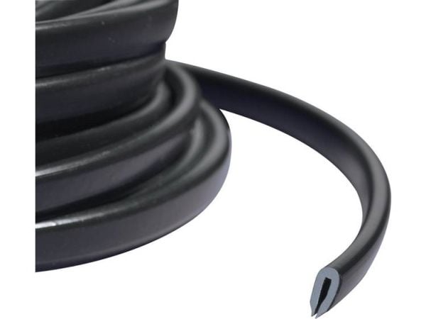 Rittal DK 7072.100, Putkiteline, PVC-muovi, Musta