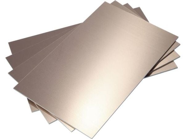 Bungard 030306E52 basmaterial enkeltsidigt 35 µm utan (L x B) 200 x 200 mm, 1 st