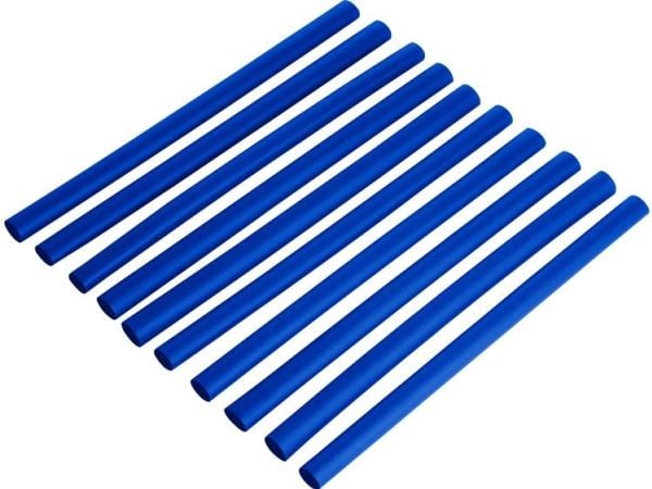 DSG Canusa 2810024502CO Krympeslangesortiment Blå 2.40 mm 1.20 mm Krympningshastighed:2:1 10 stk 10 stk
