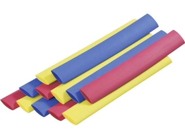 DSG Canusa 8011080990 Krympeslangesortiment 9.50 mm Krympningshastighed:2:1 12 stk