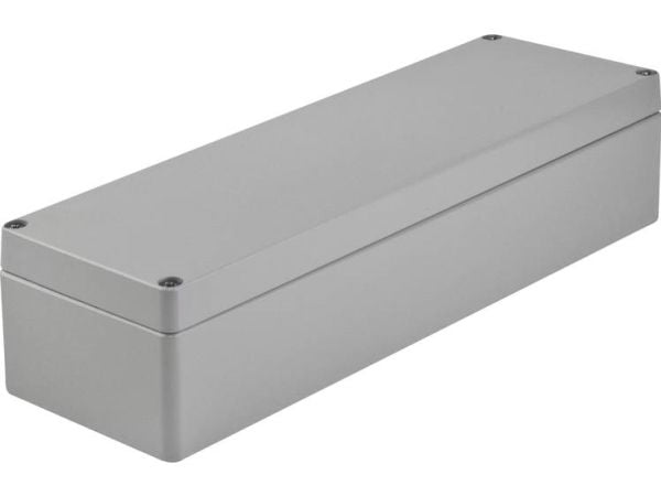 Bopla universalhölje 360 x 120 x 81 Aluminium silvergrå (RAL 7001) A 124 1 st (01124000.H)