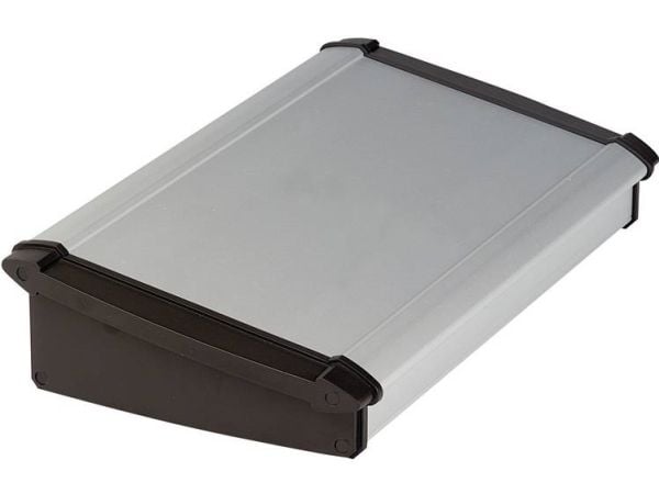 Bopla ALU-TOPLINE ATPH 1850-200 Työpöytäkaappi 200 x 181 x 53 Alumiini, ABS Grafiitinharmaa (RAL 7024), Luonnollinen 1 kpl