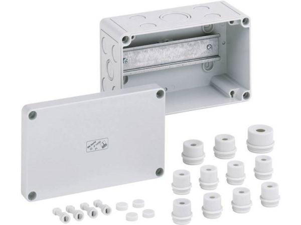 Spelsberg RK 4/12-L Kiristysrivikaappi 130 x 130 x 75 Polystyreeni (EPS) Harmaa 1 kpl