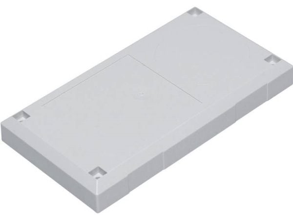 TRU COMPONENTS ESU 1200 Pistorasia 125 x 67 x 50 Polykarbonaatti , ABS Vaaleanharmaa 1 kpl