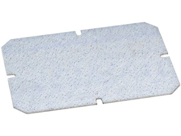 Fibox MP 2016 Asennuslevy (L x S) 155 mm x 140 mm Teräslevy Sinkitty 1 kpl 1 kpl