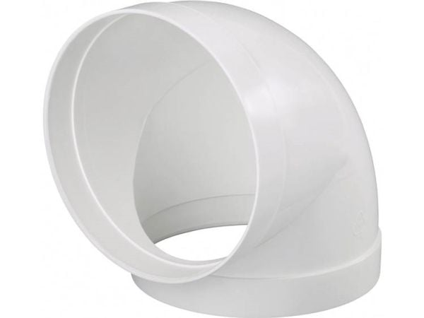 Wallair 20210165 rundrör ventilationssystem 150 – rörböj 90°