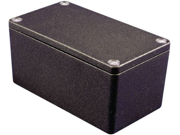 Hammond Electronics Hammond Electronics 1550Z109BK Universal-kaappi 150 x 64 x 36,5 Alumiini Musta 1 kpl Hammond Electronics 1550Z109BK Universal-k...