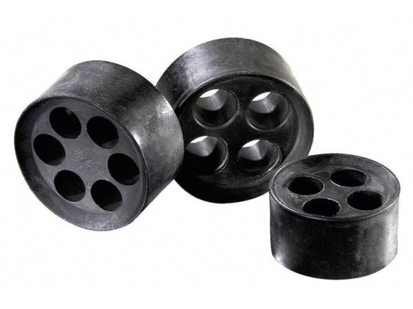 Wiska MFD 63/03/065 Monitiiviste M63 3 x 5 - 6,5 mm Elastomeeri Musta 1 kpl