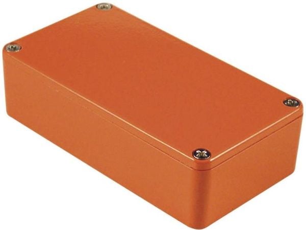 Hammond Electronics 1590BBOR universalkapsling 118,5 x 93,5 x 34 aluminium oransje 1 stk