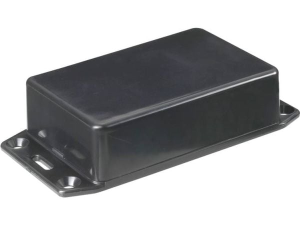 Hammond Electronics 1591DFLBK universalkabinett 160 x 80 x 50 ABS sort, 1 stk