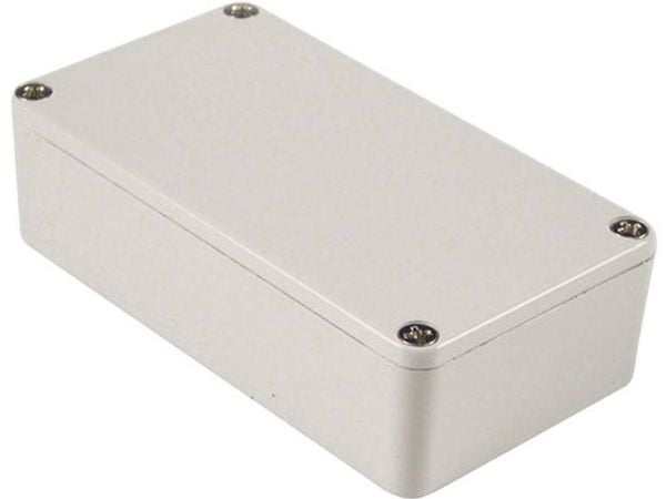 Hammond Electronics 1590XXLG universal-kabinett 145 x 121 x 39 aluminium grå/hvit (RAL 7035) 1 stk