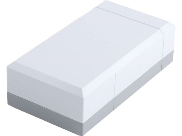 Bopla ELEGANT EG 1240 32124002 Elektroniikkakabinetti 125 x 67 x 40 Polystyrol (EPS) Gråhvid (RAL 7035) 1 kpl 1 stk